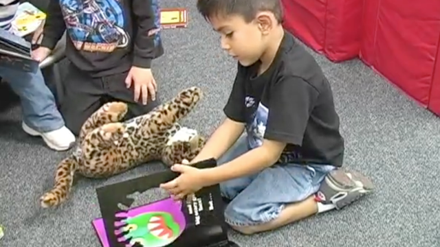 Joseph Reading About Monsters