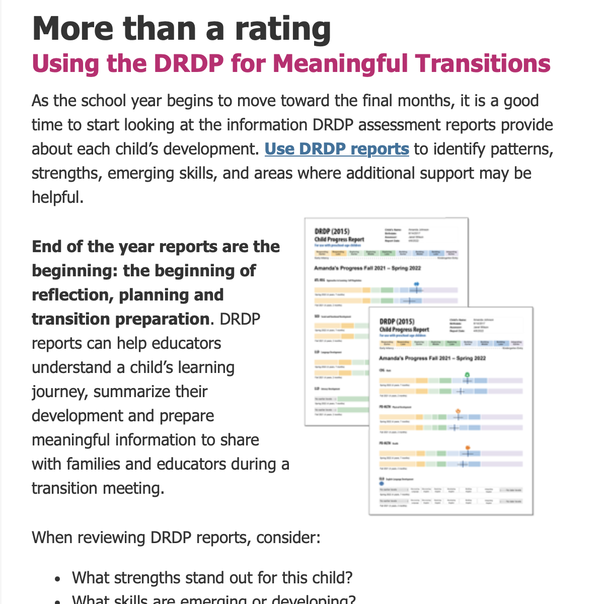 Screenshot from April 2025 Connect Newsletter